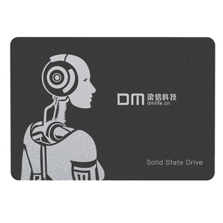 DM F550机器人灰色系列 256GB SATA3.0接口 台式组装机笔记本电脑SSD固态硬盘