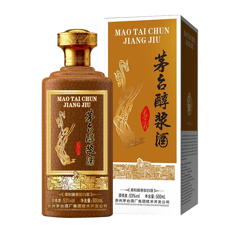 moutai 茅台 茅台醇浆酒 1956 53%vol 酱香型白酒 500ml 单瓶装