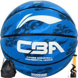 LI-NING 李宁 橡胶篮球 LBQK607-4 蓝色 7号/标准