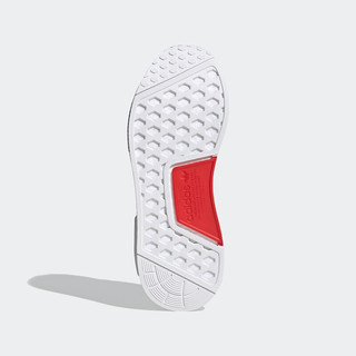 adidas Originals NMD_R1.V2 中性跑鞋 FY1439 白蓝 42