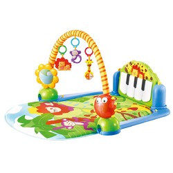 澳贝 早教启智婴儿宝宝森林钢琴健身架玩具