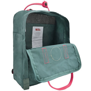 FJÄLLRÄVEN 北极狐 OUTDOOR KankenFamily Kanken Classic系列 中性双肩包 23510-664-319 霜绿/桃红 16L