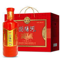 LIUYANGHE LIQUOR 瀏陽河 名酿 A1 52%vol 浓香型白酒 500ml*4瓶 礼盒装