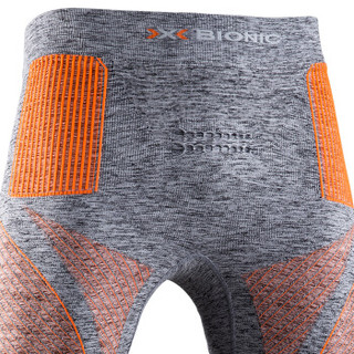 X-BIONIC 4.0 聚能加强混纺男士滑雪运动长裤越野保暖裤子XBIONIC 混合深灰/蓝色 XL