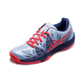 ASICS 亚瑟士 Gel-Fastball 3  女子羽毛球鞋 E762N-400 白蓝红 40