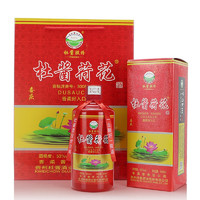 Dusause 杜酱 荷花 酒喜庆版 53%vol 酱香型白酒 500ml*6瓶 整箱装