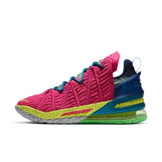 NIKE 耐克  Lebron XVIII EP 男子篮球鞋 DB7644-600 粉黄 41