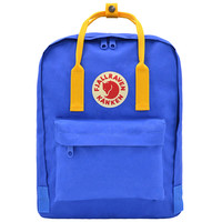 FJÄLLRÄVEN 北极狐 OUTDOOR KankenFamily Kanken Classic系列 中性双肩包 23510-525-141 蓝色/暖黄 16L