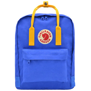 FJÄLLRÄVEN 北极狐 Kanken Classic系列 男女款休闲双肩背包 23510 525/141 蓝色/暖黄 16L