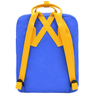 FJÄLLRÄVEN 北极狐 Kanken Classic系列 男女款休闲双肩背包 23510 525/141 蓝色/暖黄 16L
