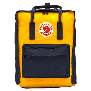 FJÄLLRÄVEN 北极狐 OUTDOOR KankenFamily Kanken Classic系列 中性双肩包 23510-560-141 海蓝/暖黄 16L