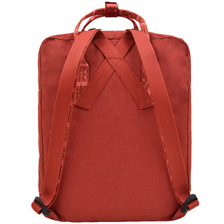 FJÄLLRÄVEN 北极狐 OUTDOOR KankenFamily Kanken Classic系列 中性双肩包 23510-325-903 深红/图案 16L