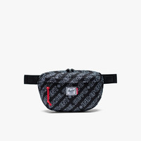 Herschel x Independent 腰包 Nineteen 休闲运动斜挎包胸包10754（满印Logo/黄色）