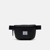 Herschel Fourteen 腰包休闲时尚运动胸包斜挎包10514（炫动黑色logo印花/荧光黄）