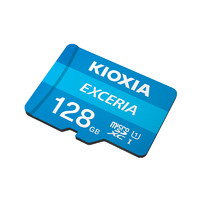 KIOXIA 铠侠 极至瞬速系列 Micor-SD存储卡 128GB（UHS-I、U1）