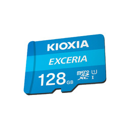 KIOXIA 鎧俠 極至瞬速系列 Micor-SD存儲卡 128GB（UHS-I、U1）