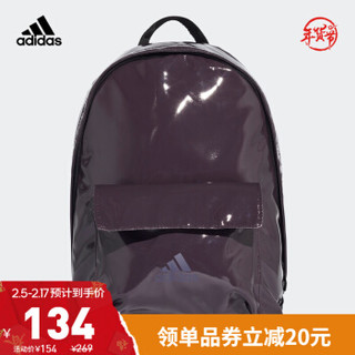 阿迪达斯官网 adidas W  CLASSIC S GL女子训练运动双肩背包FS2944 紫/黑色 NS