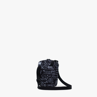 Herschel x Basquiat 联名款腰包 Cruz 运动斜挎包 时尚胸包10510（Basquiat 黑白印花）