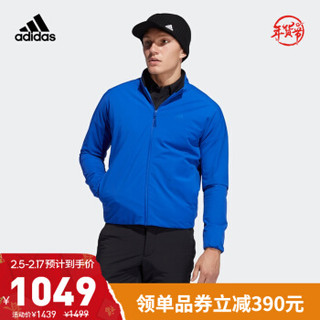 阿迪达斯官网 adidas PADDED JK 男装冬季高尔夫运动夹棉夹克外套FS6952 皇家蓝 A/XL(185/104A)