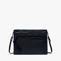 和行 Herschel HS5 Alder 超大号斜挎包 Studio 系列休闲单肩包10759（蓝紫色/黑色）