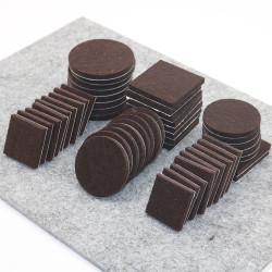 加厚带粘性椅子脚垫毛毡桌脚垫实木地板保护凳子脚垫耐磨餐桌脚垫