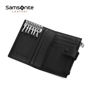 Samsonite 新秀丽 男士皮带牛皮革钥匙包礼盒套装  TX4*09009黑色 120cm