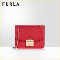 FURLA/芙拉经典款METROPOLIS SWING 女士小号斜挎包(红色)