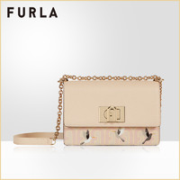 FURLA/芙拉1927 2020秋冬 女士迷你蜂鸟印花斜挎包  BAFKACO-3390-AX0067（粉色花色+裸色）