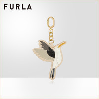 FURLA/芙拉ALLEGRA 秋冬女士蜂鸟挂件 WR00051-790 （花色黑色+紫色）