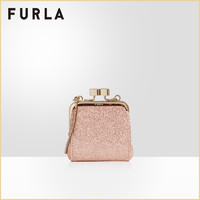 FURLA/芙拉1927 2021早春新品女式迷你化妆包斜挎包零钱包WE00130-960（亮粉色）