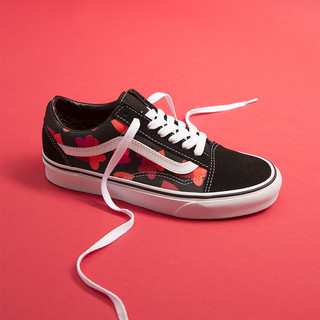 Vans 范斯 Old Skool 情人节系列 VN0A3WKT4RZ 中性休闲帆布鞋