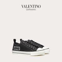 VALENTINO GARAVANI/华伦天奴 男士新品 GIGGIES 低帮织物运动鞋 F15354139 （40、黑色）