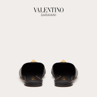 VALENTINO GARAVANI/华伦天奴 Roman Stud 小牛皮穆勒大钉鞋 F16379772 （37.5、黑色）