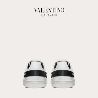 VALENTINO GARAVANI/华伦天奴 女士 白色 Backnet 皮革运动鞋 F14052642 （35.5、白色）