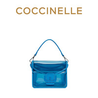 COCCINELLE 可奇奈尔 邢菲同款AMBRINE斜挎包女果冻PVC单肩手提包 COBG922N31 紫色