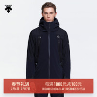 DESCENTE迪桑特 SKI 男子滑雪服 D0411SSJ91 黑色-BK 2XL(185/104A)