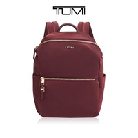 TUMI 途明 Voyageur系列 女士双肩背包 0196449COR 马革红