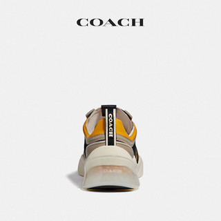 COACH 蔻驰 2020新款男士经典潮流CITYSOLE跑鞋 G5087_P7A 黑色/黄色 7