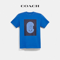 COACH/蔻驰男士T恤3816_A09（L、亮蓝色）