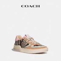 COACH/蔻驰女士蛇皮CITYSOLE COURT运动鞋  G5246_QHQ （6、榉木色/极光色）