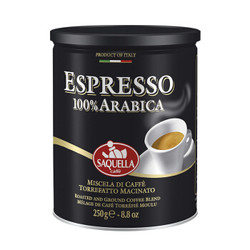 圣贵兰 意式浓缩咖啡粉 100%ARABICA 纯黑咖啡粉250g *3件