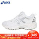 亚瑟士 ASICS GEL-100TR男女复古时尚运动休闲鞋情侣鞋1023A012-101 白色/银色 42