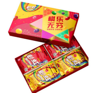 彩虹糖混合口味新年欢享装340g 年货春节糖果礼盒 送亲人朋友员工福利 年糖 休闲零食 *4件