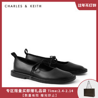 【情人节礼物】CHARLES&KEITH2021春新品CK1-70900270女玛丽珍鞋（41、White白色）