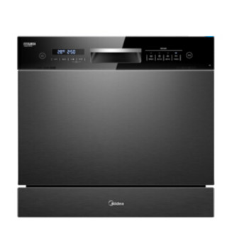 Midea 美的 X4 嵌入式洗碗机 8套 黑色