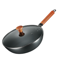 ASD 爱仕达 CF32N2Q 炒锅(32cm、无涂层、铁)