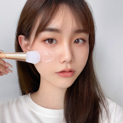 双头硅胶面膜刷涂面膜刷子脸部酒粕刷化妆工具泥膜专用刷面膜碗