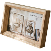 JUHAN 掬涵 白蜡实木相框高档画框日式原木摆台桌面摆件照片墙北欧6寸8寸