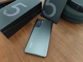 商品iqoo 5 5g手机 8gb 128gb 皓影