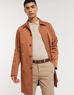 Gianni Feraud coated sheen raincoat